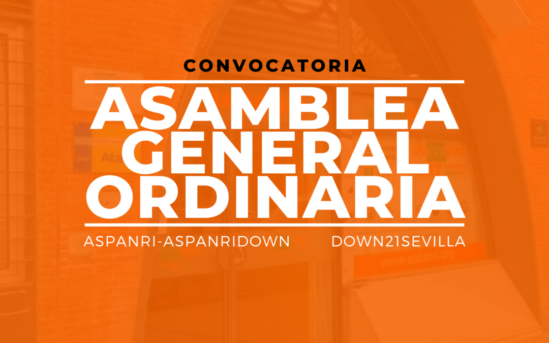 Celebrada la Asamblea general ordinaria de Aspanri – AspanriDown y Down21 Sevilla